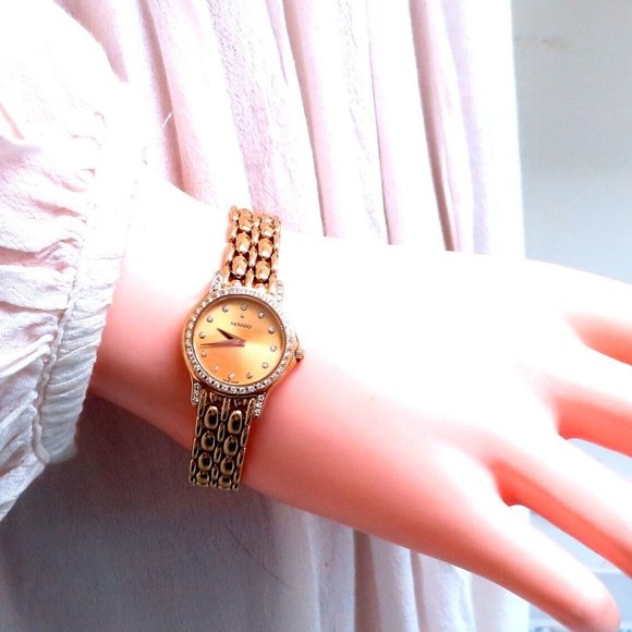 Movado Watch 14kt Gold - Picture 7 of 7